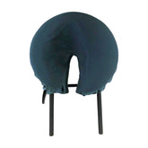 Blue Cotton/ Polyester Fitted Massage Face Cradle Covers